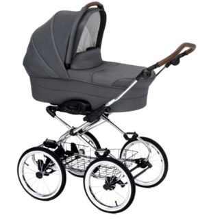 ბავშვის ეტლის კლასიკური ნაბინგტონი კარველი, ბორბლები 12 ", - როკა