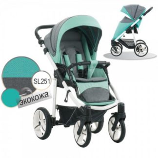 ბავშვის სასეირნო ეტლი ნიკო, შასი თეთრი / BIA, - SL251