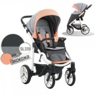 ბავშვის სასეირნო ეტლი - ნიკო, თეთრი შასი / BIA SL339