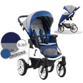 ბავშვის სასეირნო ეტლი Bebetto Nico, შასი თეთრი / BIA SL387