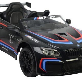 ელექტრო მანქანა Barty BMW M6 GT3, შავი, ლიცენზიის