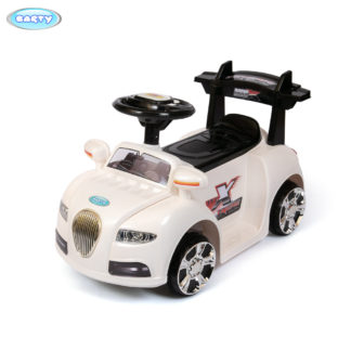 ელექტრო მანქანა Barty ZPV002 Alfa Romeo, თეთრი, განათება / ხმა