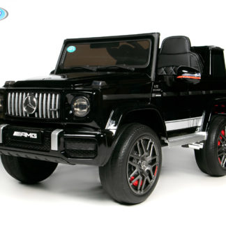 ელექტრო მანქანა Barty Mercedes-Benz G63 AMG, შავი სიპრიალის
