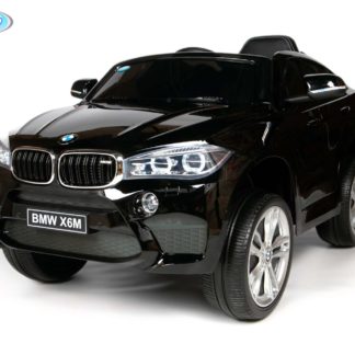 ელექტრო მანქანა Barty BMW X6M, შავი სიპრიალის