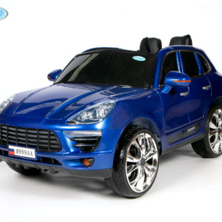 ელექტრო მანქანა Barty M999AA Porsche Macan, ლურჯი სიპრიალის