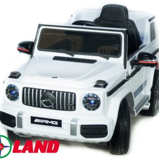 ელექტრო მანქანა Mercedes-Benz G63 AMG თეთრი, Toyland, bbh-0002