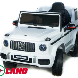 ელექტრო მანქანა Mercedes-Benz G63 AMG თეთრი, Toyland, bbh-0003