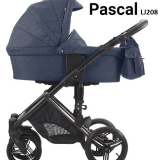 ბავშვის ეტლი Bebetto Pascal 2 in 1, შასი შავი / CZA