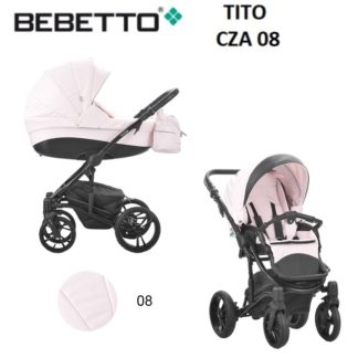 ბავშვის ეტლი Bebetto Tito 2 1 შასი შავ / CZA 08