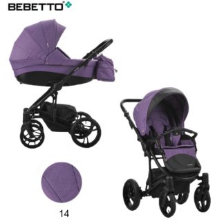 ბავშვის ეტლი Bebetto Tito - 2 in 1 - შასი შავი / cza - 14