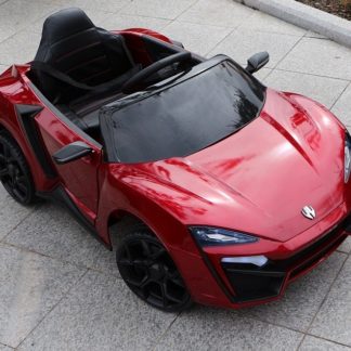 Электромобиль Lykan QLS 5188, цвет - красный глянец