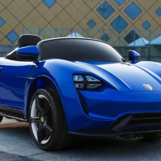 ელექტრო მანქანა Barty Porsche Spyder M777MR, ლურჯი სიპრიალის