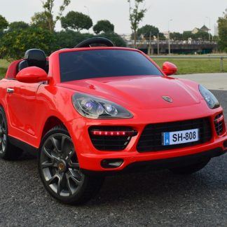 ელექტრო მანქანა Porsche Cayenne red